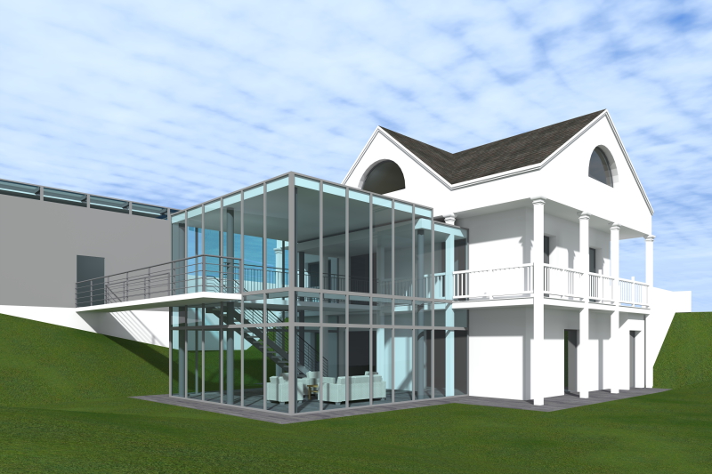 Extension Plessis Robinson Dragan Architecture, Paris, France, 2015